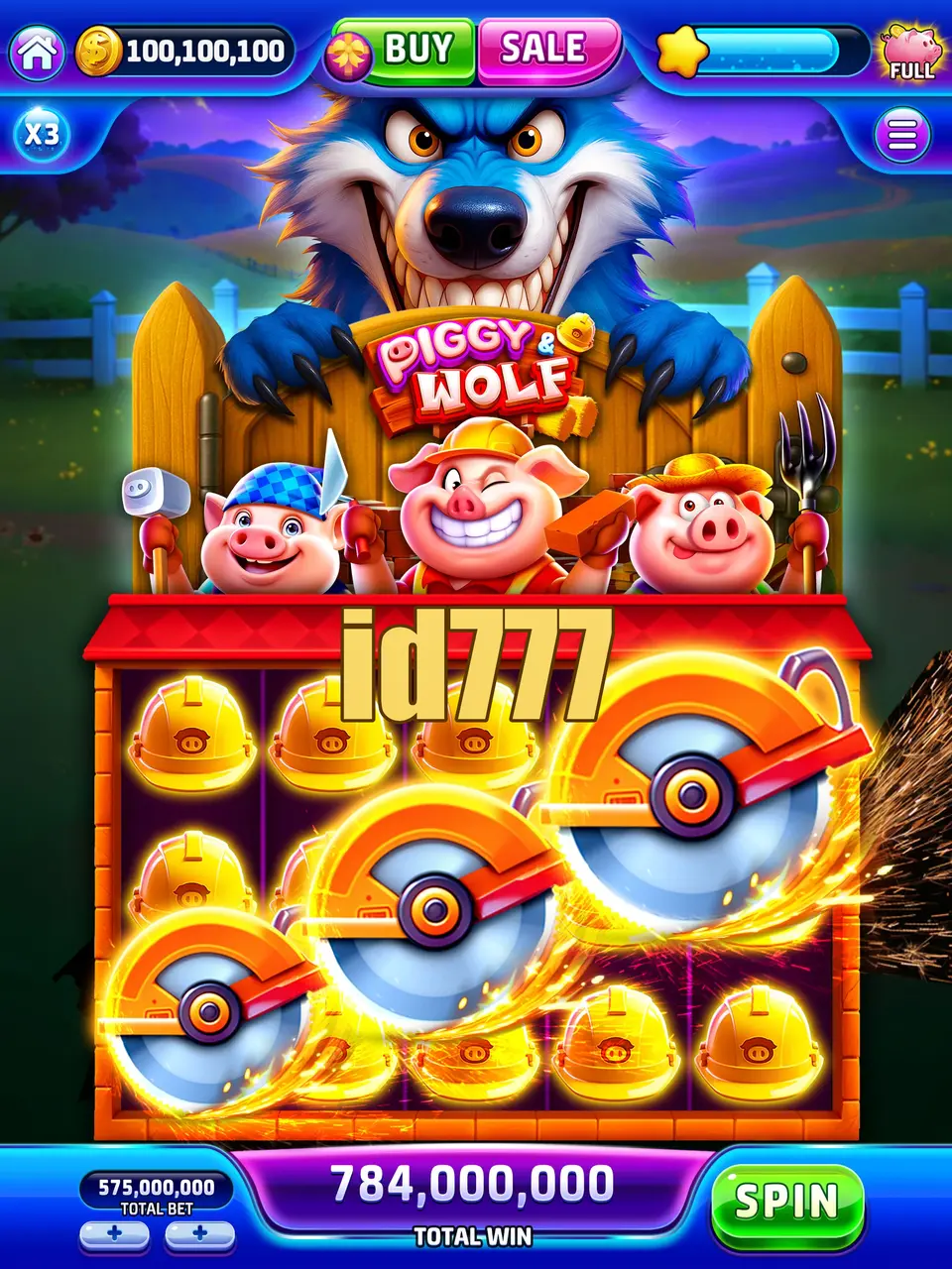 id777 Tangkapan Layar Resmi APK
